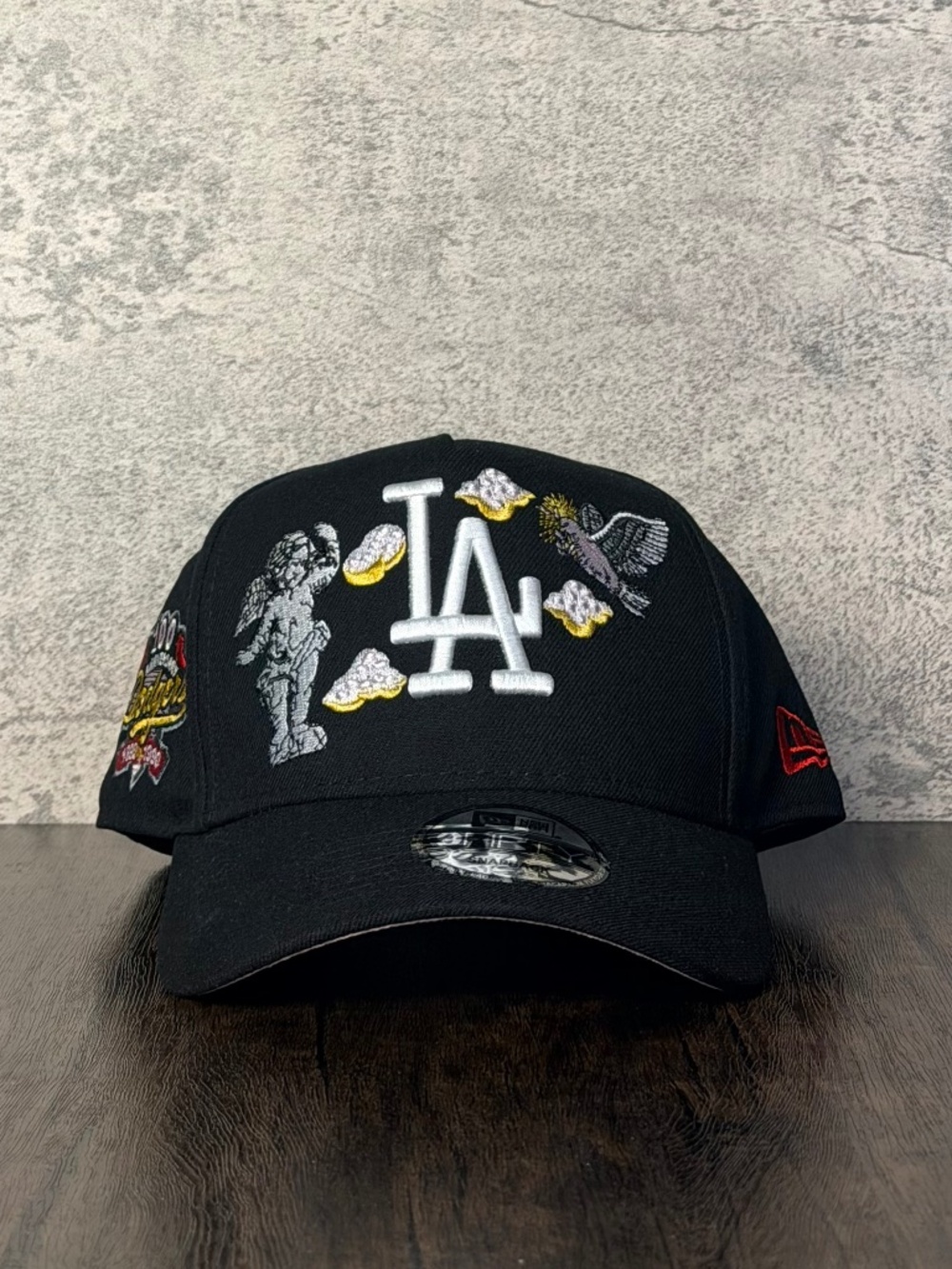 New Era 9FIFTY Curved MLB LA Dodgers Heavenly 100th Anniv Snapback Hat Pinky NWT